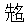 𠸜汉字